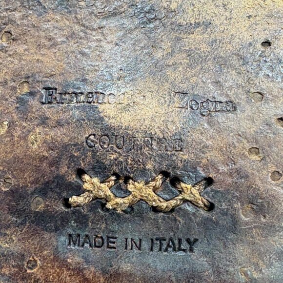 Ermenegildo Zegna COUTURE Lambskin Goodyear Constructed Split Toe Loafer - Picture 4 of 12